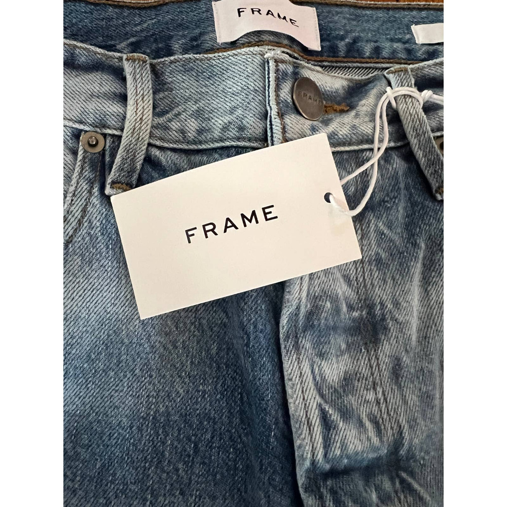 FRAME "Le Original" Jeans, High-Rise/Straight Fit, Size 33 (12/14). NWT - Picture 9 of 10